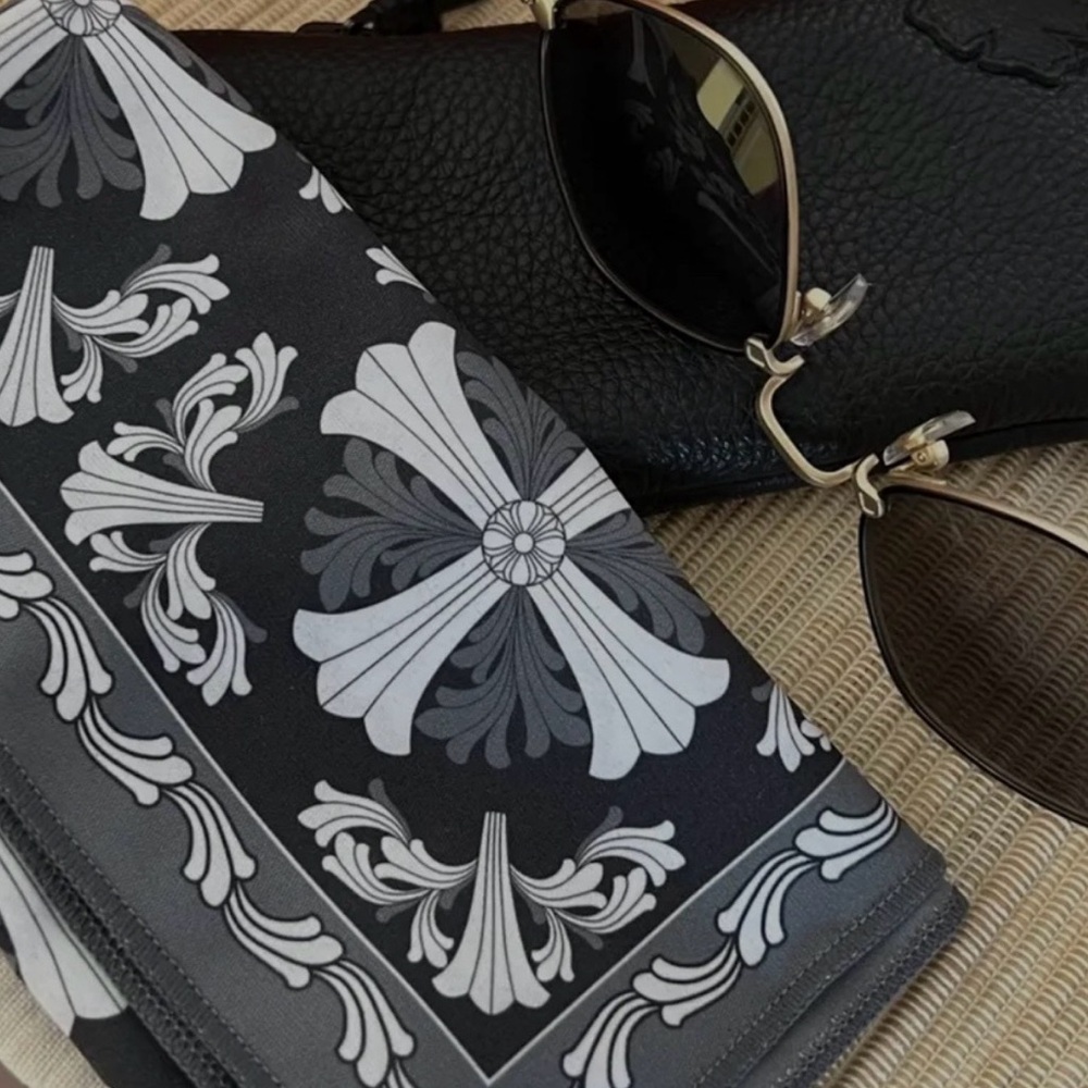 Brand New Chrome Hearts Silk Handkerchief